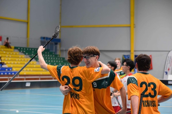 Local floorball athlete's triumph at qualifiers secures spot in World