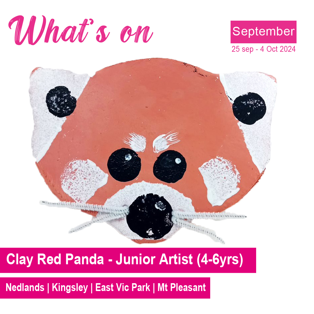 Clay Red Panda