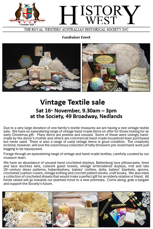 Vintage Textile Sale