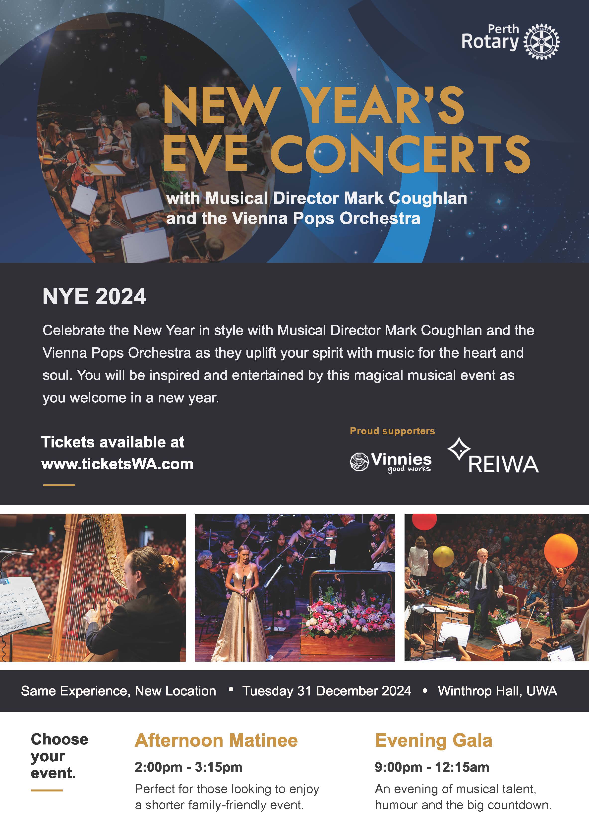 Vienna Pops New Years Eve Matinee & Evening Concerts